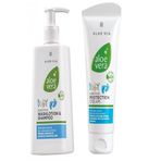 LR Aloe Vera Bebek Şampuanı 250 ml + Aloe Vera Bebek Pişik Önleyici Krem 100 ml