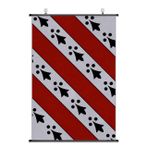 Lrajan&Daucus Knights of the Round Table Scroll Poster - 75x50 cm Afiş ve Amblem Dijital Baskı Bezi Ev Dekoru (Bors)