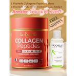 L'Rochelle Collagen Peptides 10.000 mg – Hidrolize Kolajen Tip I, II, III, V, X + Hyaluronik Asit, Ceramide, Elastin – Sağlıklı Cilt, Saç, Tırnak ve Eklem Desteği – Çikolata Aromalı 330 gr Yeni Ürün - 1 Adet