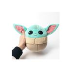 Lrs Store 18 Cm Ithal Kürklü Kumaş Baby Yoda Star Wars The Mandalorian Bebek Yoda Figür Peluş Oyuncak, Yeşil