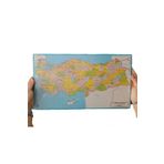 LRS STORE Büyük Türkiye Haritası Puzzle 81 İl Kesimli 48x27 cm Eğitici Harita Kaliteli Müfredata Uygun