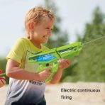 LRS Store Elektirikli Su Tabancası Otomatik Atış Yapan Pilli Water Gun Oyuncak Tabanca Büyük - Yeşil