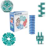 LRS Store Geometrik Manyetik Fidget Küre - 12 Parça Set Mıknatıslı Eğlenceli 3D Stres Oyuncağı Decompression