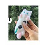 LRS STORE Kedi Sukuşi Yumoş Jel Stres Oyuncağı Kedicik Model Squishy Elastik Kedi Patisi Taba