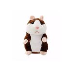LRS STORE Konuşan Hamster Hareketli Koyu Kahve Parlak Tüylü 16cm