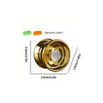 LRS STORE Metal Alaşım Pro Yoyo Nostaljik Topaç Oyuncak Kaliteli Extra Rulmanlı Pro Yo-yo 1 Adet