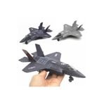 Lrs Store Metal Model Ucak F-35 Sesli Işıklı Çek Bırak Yüksek Kalite Savaş Uçağı Oyuncak