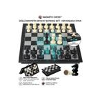 LRS STORE Mıknatıslı Satranç Takımı, Manyetik Satranç Seti, 25cm, Katlanabilir Tabla LRS0565920995688520952