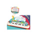 LRS STORE Multi Fonksiyon Çocuk Pianosu Mikrofonlu 24 Tuşlu Piyano, Org