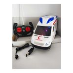 LRS STORE Oyuncak Ambulans Şarjlı Uzaktan Kumandalı Full Fonksiyon Sirenli 3d Işıklı Kaliteli Şarzlı Araba