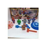 LRS STORE Roblox Figür Süper Kahraman Oyun Seti 11 Parça Spiderman,batman,hulk Iron Man Mini Avangers Oyuncak