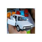 LRS STORE Sesli Işıklı Tofaş Murat 131 Efsane Koleksiyon Metal Araba 12cm Nostaljik Araba Beyaz