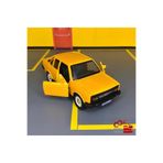 Lrs Store Sesli Işıklı Tofaş Murat 131 Efsane Koleksiyon Metal Araba 12cm Nostaljik Araba Sarı, Sarı