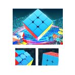 LRS STORE Speed Cupe Rubik Küp Zeka Küpü 3x3 Canlı Renkler Hız Küpü,fidget Oyuncak Akıl Küpü Zeka Oyunu