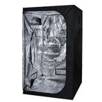LS TENT 100x100x200 Bitki Yetiştirme Kabini, Diamond Mylar Kaplama, 250W LED, 100x100x190 cm, 40 kg Kapasite