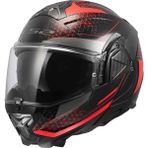 Ls2 Advant 2 Astral Çene Açılır Kask - M - Kırmızı