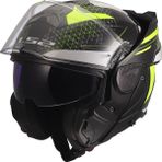 Ls2 Advant 2 Astral Neon Sarı Çene Açılır Motosiklet Kaskı - 2XL