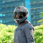 Ls2 Advant 2 Nardo Gri Kask - (Siyah Vizör + Şeffaf Vizör) - M - Tek Renk