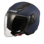 Ls2 Airflow 2 Mat Navy Mavi Kask mavi S