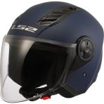 Ls2 Aırflow 2 Mat Navy Mavi Kask - XS - Mat Mavi