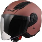 LS2 Airflow 2 Rose Gold Kask, Polikarbon Malzeme ve Gelişmiş Havalandırma ile L Beden Kullanıcılar İçin