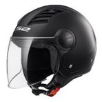 LS2 Airflow Mat Siyah Kask