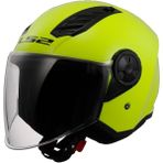 LS2 Airflow Neon Sarı Açık Motosiklet Kaskı