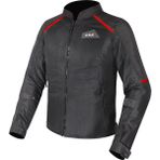 Ls2 Breeze Siyah-Kırmızı Yazlık Motosiklet Montu - 5XL
