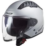 Ls2 Copter 2 Mat Gri Kask (Güneş Vizörlü)