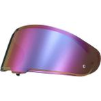 Ls2 Dragon-Challenger 2 Kask Camı Irıdıum Kırmızı