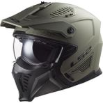 Ls2 Drıfter Mat Olıve Yeşil Kask - Mat Yeşil