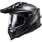 Ls2 Explorer C Karbon Kask Tam Yüz Tasarımı ile Hafif Karbon Fiber Malzeme S Beden