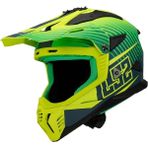 Ls2 Fast 2 Duck Yeşil- Kask - XL