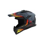 LS2 Fast 2 Wash Cross Kask Gri