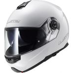 LS2 FF325 Strobe Çeneden Açılır Beyaz Motorsiklet Kaskı
