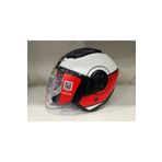Ls2 Kask Ls2 Aırflow 2 Cover Mat Siyah-Kırmızı-Beyaz