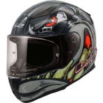 LS2 Kask Ls2 Rapıd 2 Spox Gri-Kırmızı - Çift Renk - XL