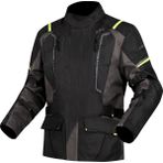Ls2 Narvık 4 Mevsim Motosiklet Montu Gri-Siyah-Neon Sarı - XL
