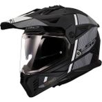 Ls2 Pıoneer 2 Enduro & Cross Kask - Mat Siyah - Beyaz