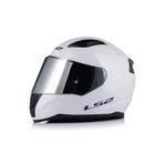 Ls2 Rapıd 2 Beyaz Fullface Motosiklet Kaskı Gri Camlı