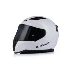 Ls2 Rapıd 2 Beyaz Fullface Motosiklet Kaskı Siyah Camlı + Şeffaf Camlı