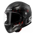 Ls2 Rapıd 2 Clawn Mat Siyah-Gri-Kırmızı Full Face Motosiklet Kaskı