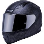 Ls2 Rapıd 2 Crypt Mat Siyah Fullface Motosiklet Kaskı Polikarbonat Malzemeden Gri Camlı 3XL