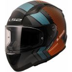 Ls2 Rapıd 2 Extra Kapalı Kask Mat Gri - Neon Turuncu - Mavi - Turuncu