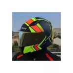 Ls2 Rapıd 2 Extra Mat Neon Sarı Fullface Motosiklet Kaskı Gold Camlı + Şeffaf Camlı