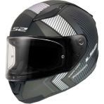 Ls2 Rapıd 2 Extra Motosiklet Kapalı Kask Siyah Gri - 2XL