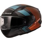 Ls2 Rapıd 2 Extra Motosiklet Kaskı Mat Gri - Neon - Turuncu XS