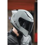 Ls2 Rapid 2 Full Face Motosiklet Kaskı Nardo Gri Renkli Siyah Vizör ile Hipoalerjenik İç Astar - XL
