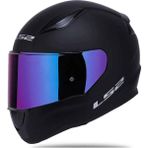LS2 Rapid 2 Full Face Polikarbonat Motosiklet Kaskı – Gökkuşağı Vizörlü, Şehir İçi ve Uzun Yol Kullanımına Uygun - XL