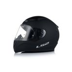 LS2 Rapid 2 Fullface Şefaf Camlı Mat Siyah Motosiklet Kaskı